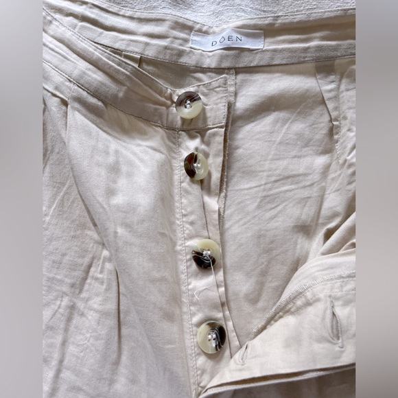 DOEN// VALENTÍN BUTTON UP PANT// LIGHT KHAKI - Picture 6 of 15